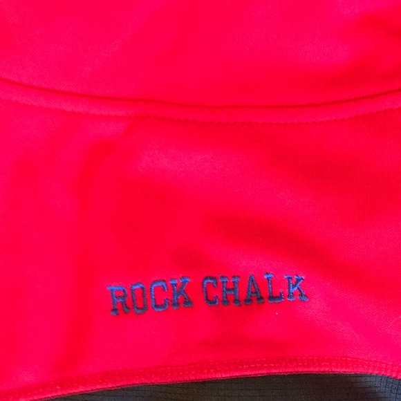 Women’s Large Kansas U 1/4 Zip Performance Shirt - Picture 7 of 8